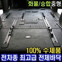 자동차 전체바닥(중형) 화물승합전용 장판 매트 커버, 화물승합6인 A베이지