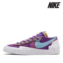 나이키 운동화 D01- DM7901-500 블레이저 로우 x sacai x KAWS