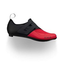 Fizik 피직 Artic X5 남성 모던 사이클링 자전거 슈즈 신발, Black/Red, 5.5