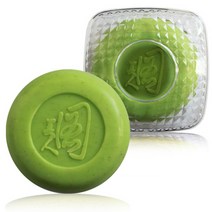 [스킨매직]금/황토/녹차 때비누 100g 10개+케이스 10개, 금때비누 10개+케이스 10개