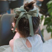 비앤이 리본 공주 곱창 여아 머리끈 헤어장식