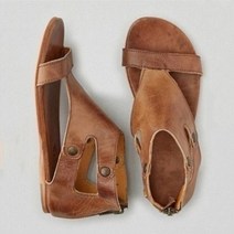 여자명품샌들 프리미엄 여성스포츠 샌들 여자여름 여성 부드러운 가죽 플랫 플러스 사이즈 엿보기 발가락 캐주얼 검투사 비치 샌달리아 mujer