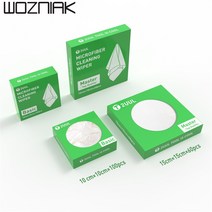 2UUL 마이크로 화이버 클리닝 와이퍼 비 먼지 천 산업용 린트 프리 뷰티 살롱 클린 룸 터치 스크린, 01 10x10cm 100pcs