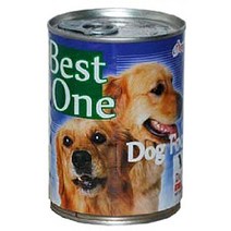 몽이 강아지 간식 베스트원 캔 오리고기 375g, 1개