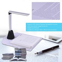 북스캐너 스캔기 책스캐너 소형스캐너 문서스캐너 양면스캐너 BK34 USB 2.0 책 문서 1s 고속 스캐너 A4 크, 한개옵션0