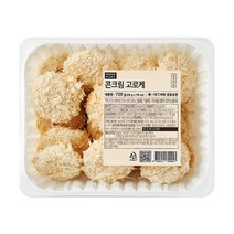 모노마트 냉동 콘크림 고로케 18입 720g, 단품