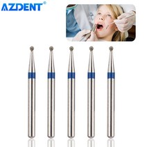드랠팩 전동 공구 생활도구 AZDENT-치과 다이아몬드 버 드릴 고속 핸드피스 치과 도구용 137 크기 FG 1.6, 120 5pcs TR-11EF