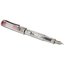 [미국출고] 만년필 파일럿 프레라 이로아이 미디엄 펜촉 투명 블루, 분홍
