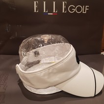 엘르골프 남녀공용 완전 실용적인 파이핑 베이직 썬바이저 화이트 !!!!!!!!!!!!!!!