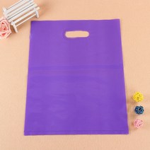 소기업용 맞춤형 쇼핑백 맞춤형 플라스틱 가방 맞춤형 인쇄 플라스틱 가방 팩 추가 인쇄 요금, 25x35cm 100pcs+Purple