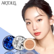 아트델리 [본사직영] 저분자 콜라겐 진기주 쿠션 본품 x 1 + 리필, 선택완료, 21호 블루