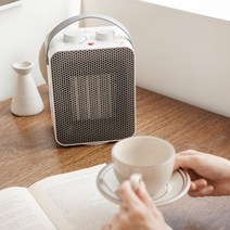 한일전기 캠핑 차박 가정용 사무실 탁상용 미니온풍기 500w 1000w PTC히터 회전가능 발난로, 한일전기 캠핑용 가정용 사무실