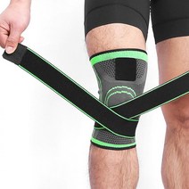 스쿼트 무릎 보호 십자모양 찍찍이밴드 블랙 L 자전거무릎보호대 무릎보호대 무릎보호랩 에무릎보호대 농구, 1개