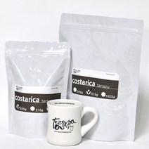 테이크아웃로스팅 코스타리카 따라주 (분쇄선택)200g 500g 뉴크롭 스페셜 원두, 200g, 중간분쇄(핸드드립)