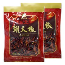 동북 건조고추 볶음용 말린 실 건고추 2봉, 2개, 40G