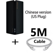 샤오미 5GHz Wifi 라우터 신호 리피터 확장 기가비트 증폭기 6 Nord Vpn Mesh 홈 OFDMA, [04]  US Plug, [06] AX3000 Add 5M Cable