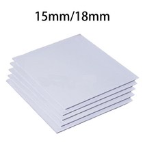 폼포드 압축스티로폼 스티로폼판넬 우드락폼보드 압축스폰지 5pcs 보드 폼 시트 diy 풍경 풍경 건물 폼 플레이트 공급 모델링 재료 수공예 사각형 블록, 10cmx10cmx1.8cm