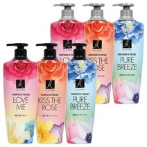 엘라스틴 퍼퓸 러브미 퓨어브리즈 키스더로즈 샴푸&컨디셔너 600ml 중 택일, 6.ES 퍼퓸 컨디셔너(퓨어브리즈)