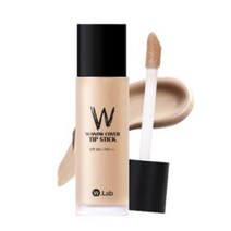 더블유랩 빅 봉 파운데이션 40ml, 23호 커버 베이지, 4개