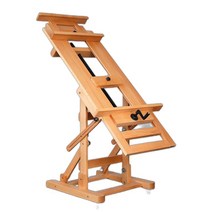 대형 화판 고급 원목 이젤 유화 스케치 작업 전문가용