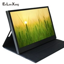 did모니터 전자메뉴판 13.3 인치 1920x1080 IPS FHD LCD 화면 HDMI USB 입력 얇은 게임용 휴대용 모니터, [01] Black, [01] 영국 플매트 카펫 러그, 01 Black_01 영국 플러그