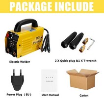 교류아크용접기 아크용접기 휴대용 4000w dc 인버터 220v mma 전기 용접 기계 200 amp for diy 용접 작업 및 전기 작업, 를 입력하다, 1개