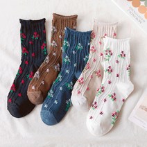 청순로맨스/잔꽃무늬/레이스양말/러블리양말/양말코디/포인트양말/러블리스타일/발목양말/덧신/남궁드컴