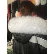 모자털교체 방울 패딩퍼리폼 DIY 다색 라쿤 폭스퍼 만들기 모피 칼라 셀프
