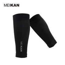 카프 슬리브 종아리 보호대 허버지 Meikan 기능 송아지 압축 레그 워머 사이클링 런닝 워머 마라톤 크로스 컨트리 용 스포츠 안전 장비, rcs3.0블랙, l