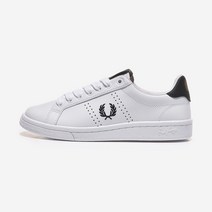 프레드 페리 B721 레더 - White/Navy(200) 129407