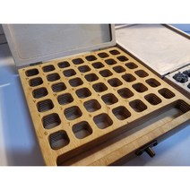 폰트 정리함 불박기 폰트 정리 라츠 가죽공예 도구