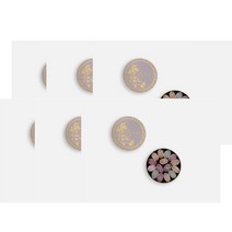 메종브아시에 플라워 리골레트 100g Maison Boissier Rigolettes fleurs, 6팩