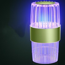 봄 여름 가을 전기모기채 파리채 모기 퇴치기 소형 중형 휴대용 50번, USB + 플러그, 투명 멸 모기 등 (청색)