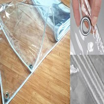 친환경비닐 두께 0.5mm) 편하게 쓸수 있는 pvc방풍비닐, 고정폭 823cm x 100cm