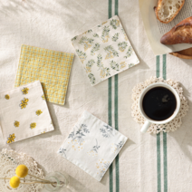 [벨라이프] 라이블리 티코스터 4type, 색상:02.옐로체크