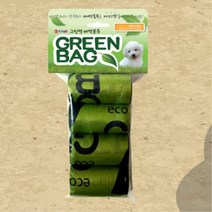 향기나는 애견 산책용 배변봉투 리필 4롤 산책필수품