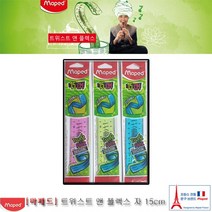 마패드 트위스트 앤 플렉스 15cm자, 핑크