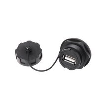 원형 방수 커넥터 USB 2.0 Female 소켓 YU-USB2-JSX-01-003