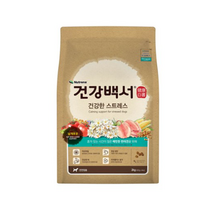 뉴트리나 건강백서 건강한 스트레스 강아지사료, 6개, 2kg
