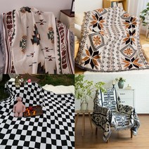더라운드 캠핑 블랭킷 인디언 감성 소파 담요 7종 특대형 대형