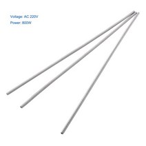 니크롬선 열선 0.1 1mm 0.5mm 2개/대 AC 220V 1500W 가마로 가열 요소 코일 높은 저항 와이어 Restring 히, 02 3pcs 800W