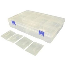 일본직발송 10. 링 스타 (RING STAR) 링 스타 슈퍼 클럽 부품 클리어 L300 × W200 × H62mm 10칸 RP -300 B, One Size_단품