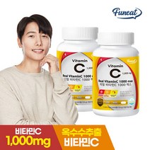 퍼니트 대용량 온가족 비타민C 1000 맥스 600정 x 2통, 단품, 단품