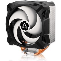 ARCTIC Freezer A35 - AMD용 싱글 타워 CPU 쿨러 압력 최적화 120mm P 팬 0-1800RPM 세미 패시브 4개의 히트 파이프 MX-5 써멀, 냉동고 A35