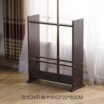 보관함 큐 거치대 큐대 큐 랙 카본큐 이동식큐홀더 큐홀더 당구장 수납 당구큐걸이 꽂이, O14-입식 24홀