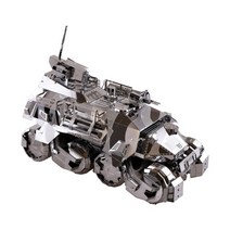 퍼즐피플 3D메탈 로봇 입체퍼즐 모음, 3D메탈 스페이스 펜저, 조립판 5장p