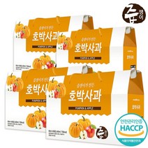 즙쟁이 호박사과즙 4박스 120포, 상세설명 참조, 없음