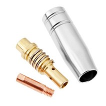 용접 노즐 팁 3pcs 기 binzel 0.60.80.91.01.2mm mig 토치 용 접촉 15ak 토치 액세서리, 0.8mm