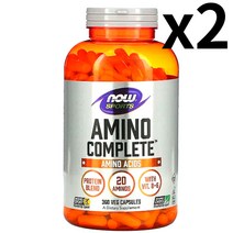 Now Foods Sports Amino Complete 베지 캡슐 360정 2팩