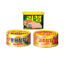 동원 살코기참치100g2개+고추참치100g3개+리챔200g5개, 4세트